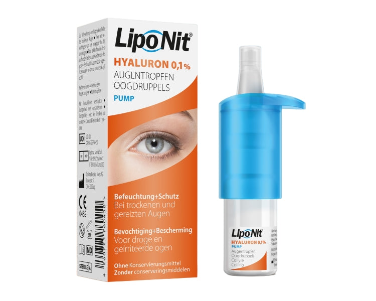 Lipo Nit PUMP Augentropfen 10 ml
